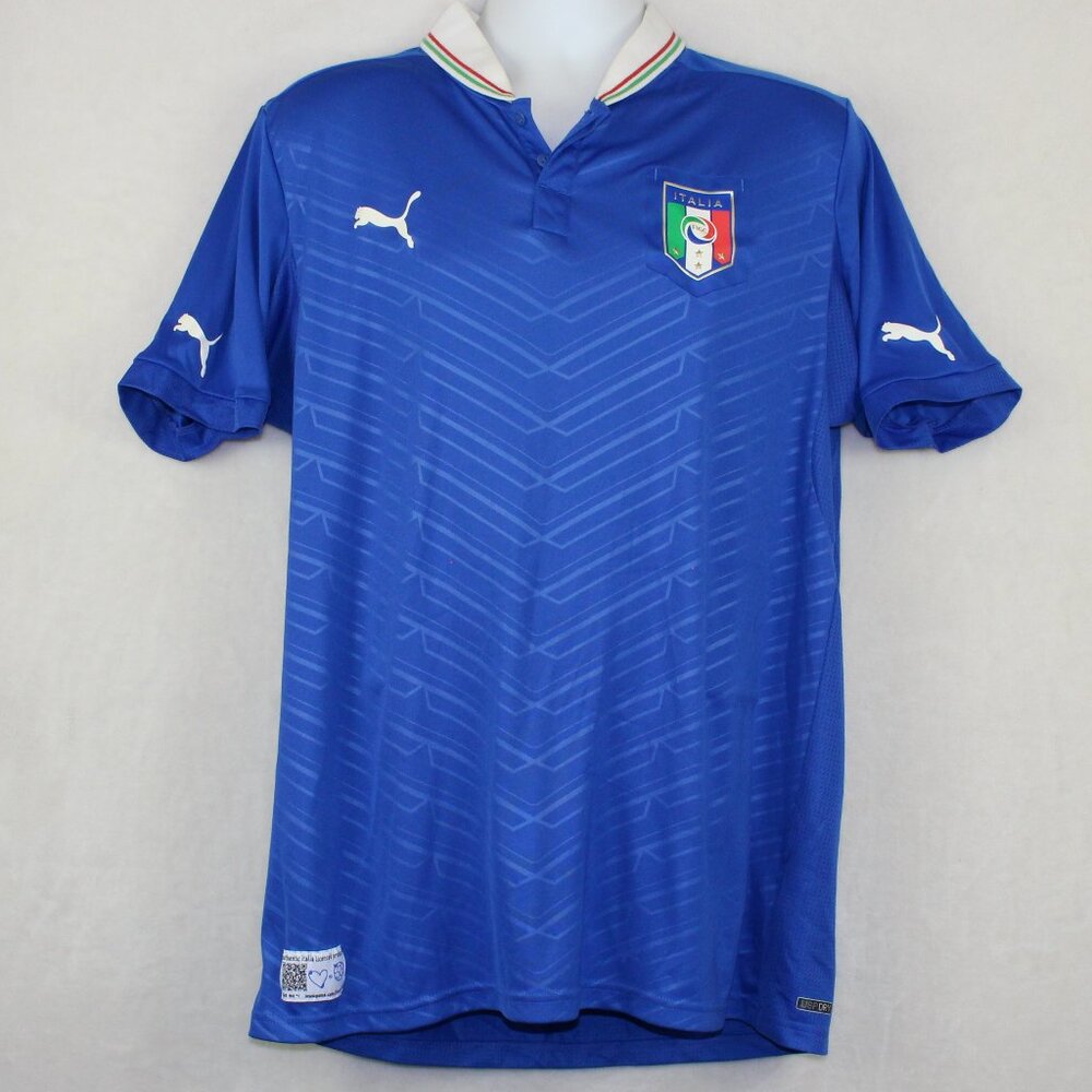 Puma Italia Italy Home Football Soccer Jersey Mens XLarge